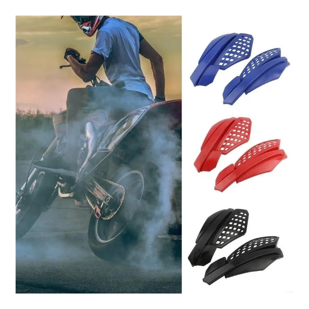 Protectores de Manos F26A 22 mm y 7/8" para Manillar Que garantizan Seguridad Comodidad en la conducción Motocicletas(Black)