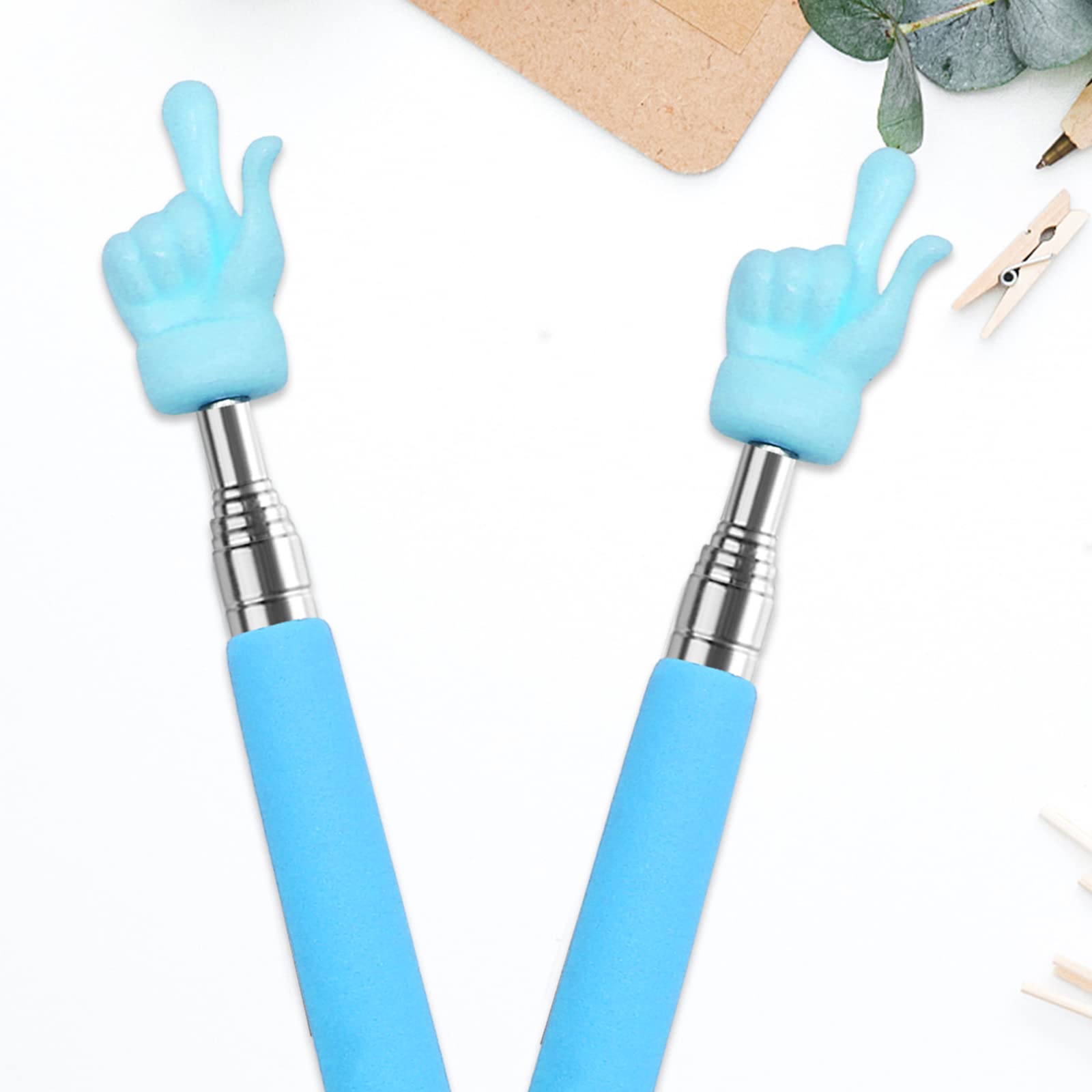 2 Pcs Telescopic Teacher Pointer Finger - Image 3