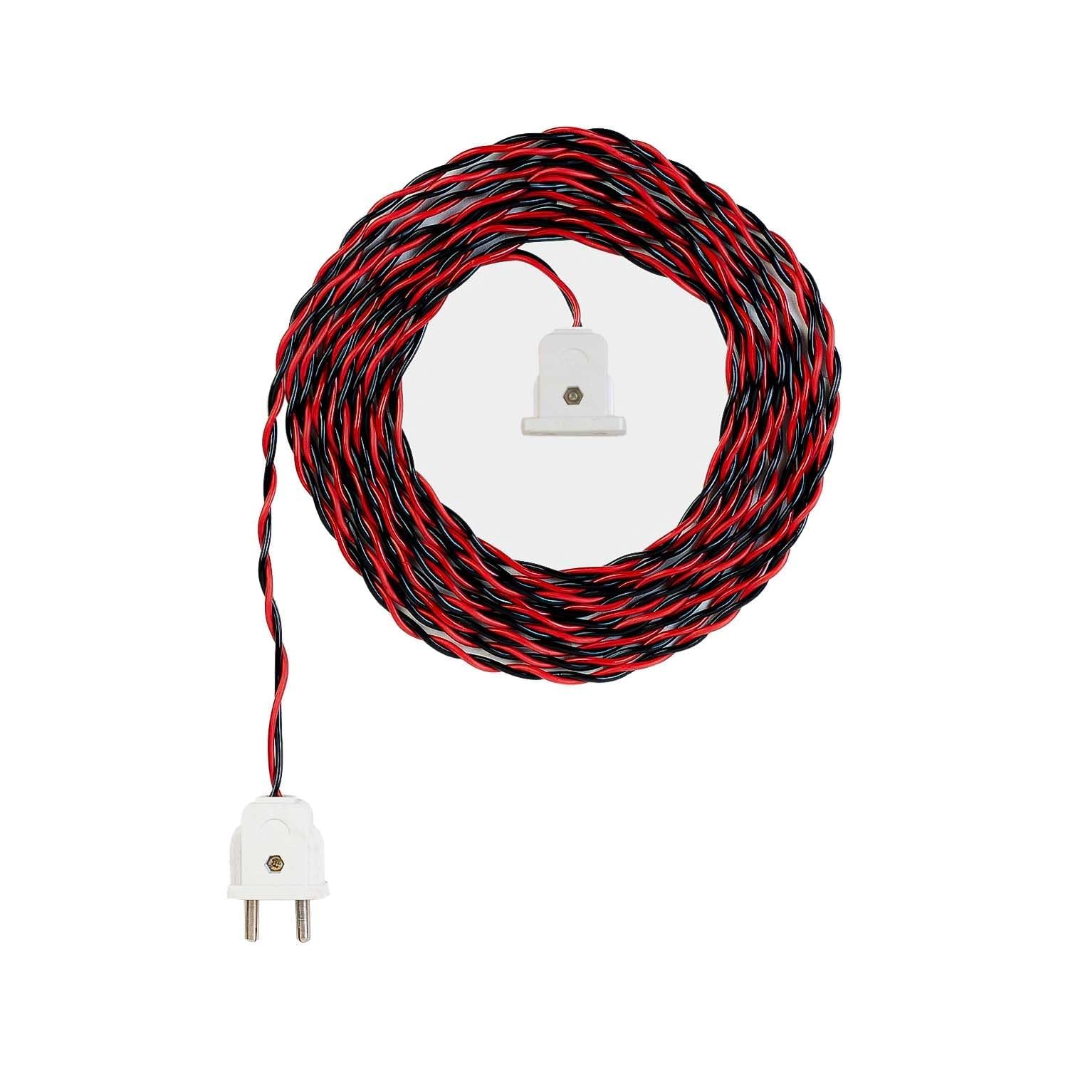 LED Light Extension Wire with Plug & Bulb Holder | Heavy Duty Twisted Electric Cable for LED Bulb, Decorative Lighting, Hanging Lamps & Home Electrical Use (3 Meter)-image-30