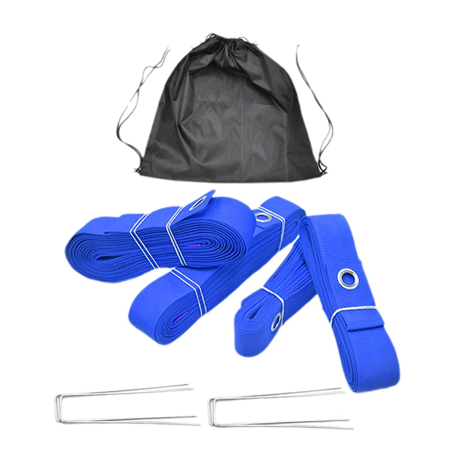 harayaa Conjunto de Líneas para Voleibol de Playa con Marcador Portátil