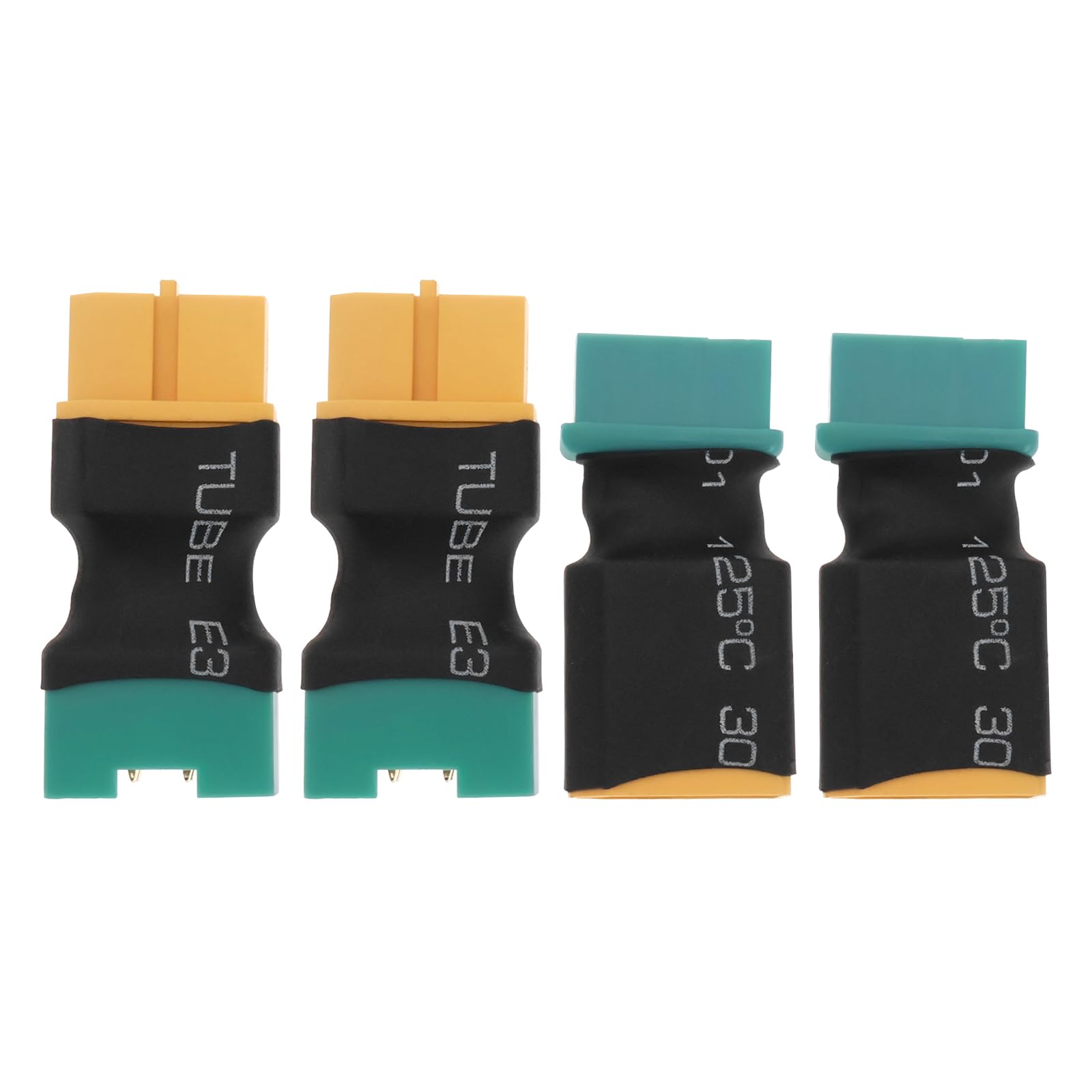 Be In Your Mind Adattatore connettore MPX a XT60 a 6 pin MPX maschio femmina a XT60 maschio femmina placcato oro adattatore anti-polarità per batteria RC Multiplex Lipo