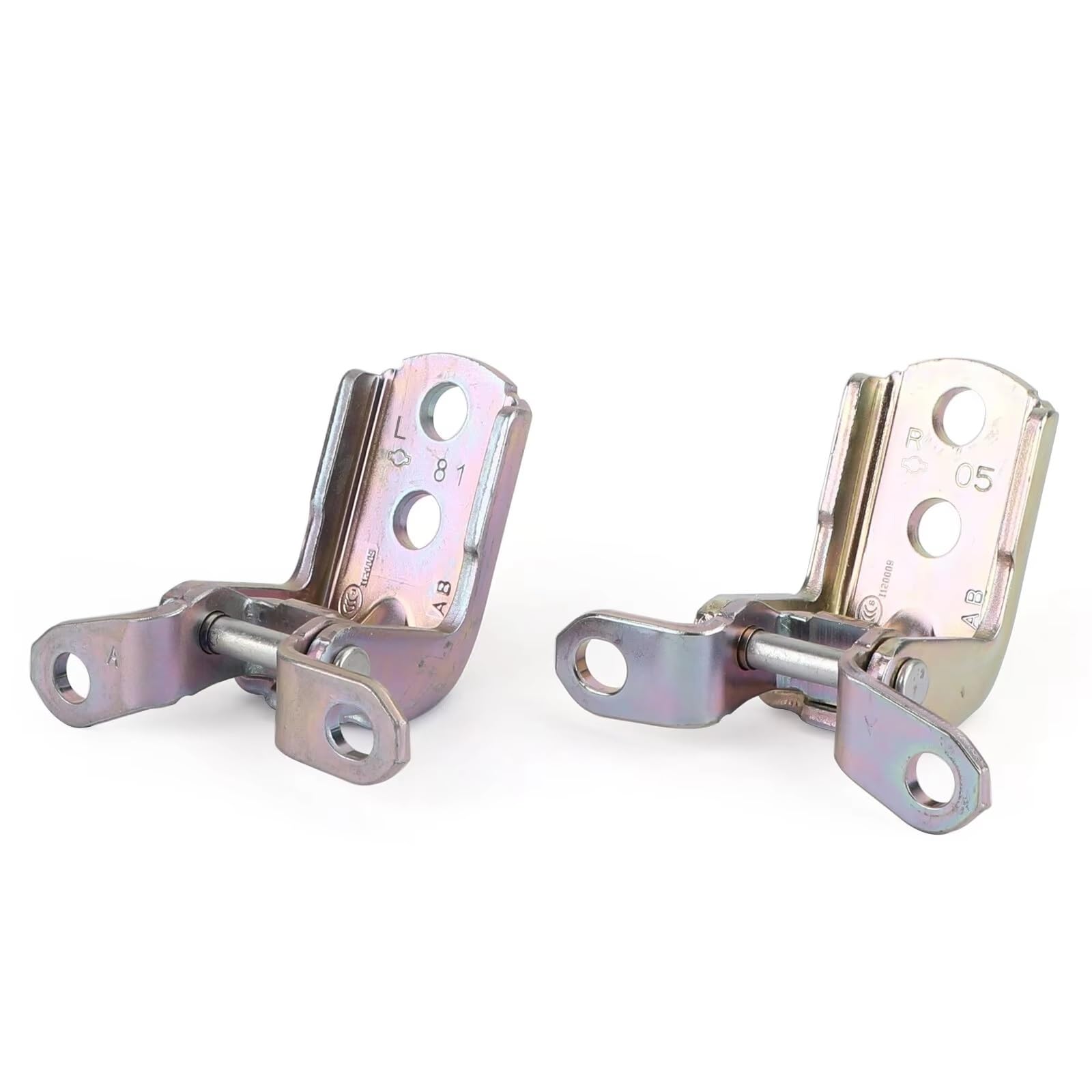 Pauzcsec One Color Door Hinge Check Strap Compatible With Nissan For Patrol Gu Y61 1997-2016 Car Front Upper Lower Door Hinges Accessories Oem:82421-2J00a 82420-2J00a