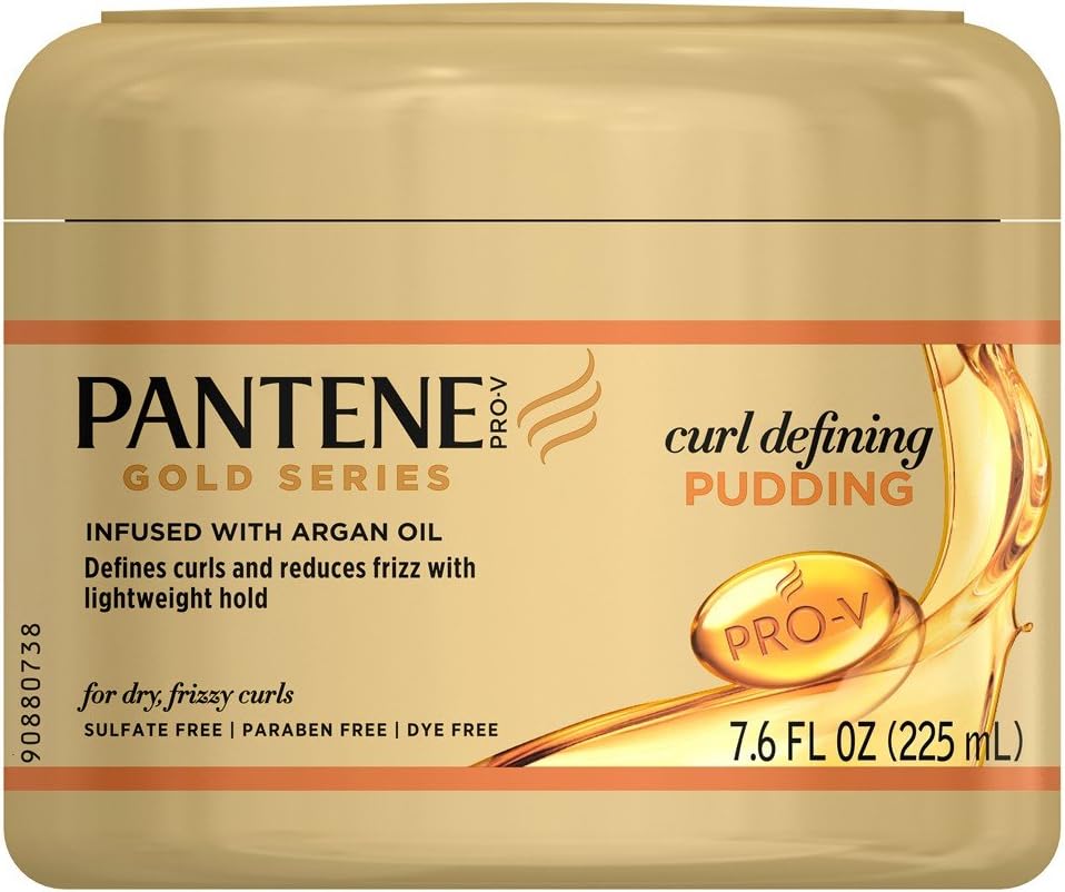 PanteneGold Series Curl Defining Pudding - Volumizing Hair Styling Product