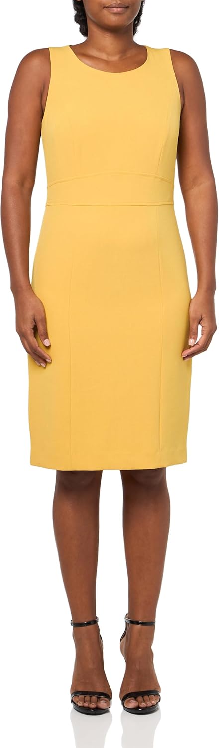 Kasper Women's Rounded Wb Seam Princess Ts Dress