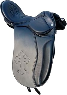 EU English Saddle Selle de dressage en cuir de qualité