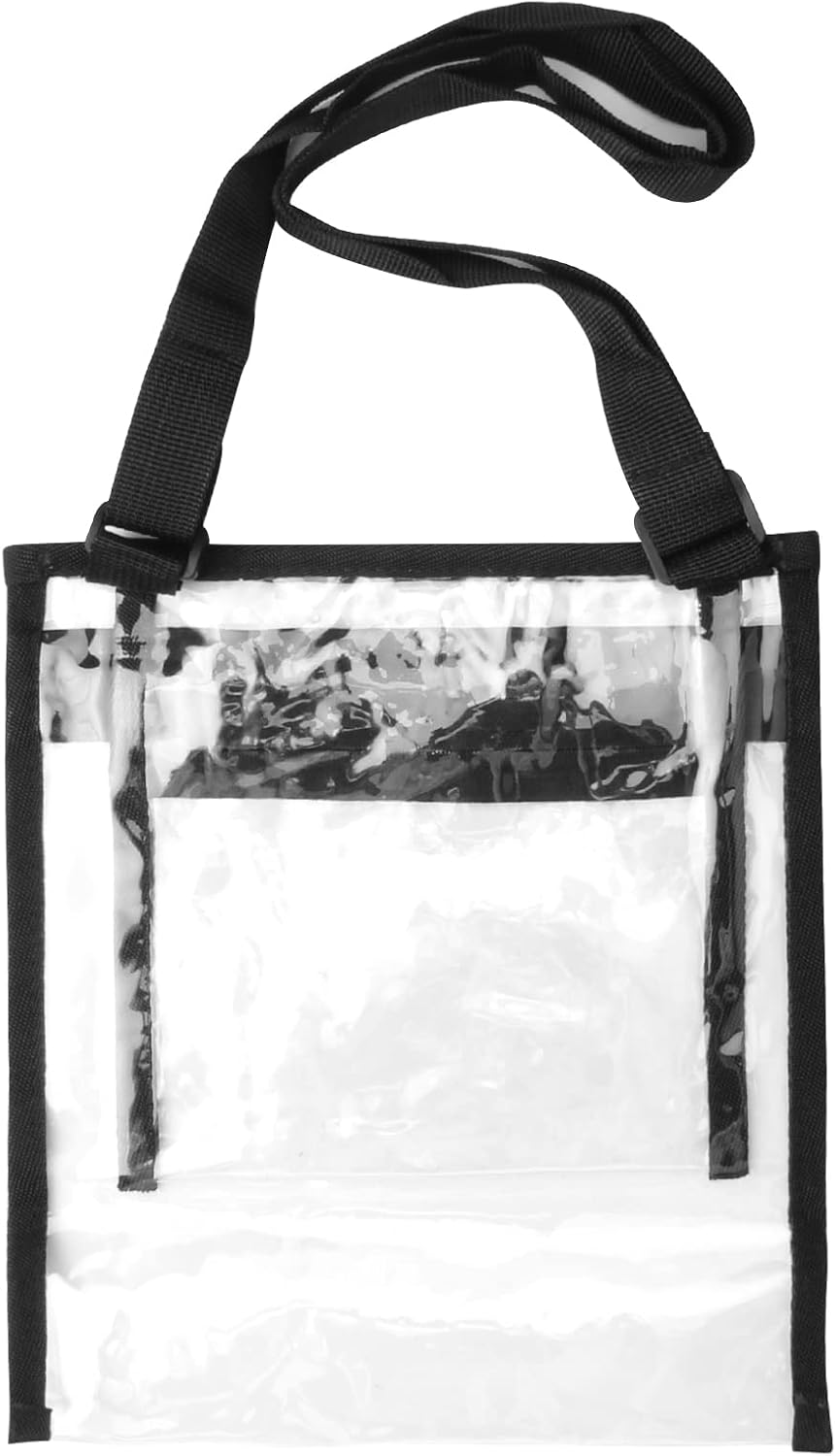 Yonburd Clear Bag Stadium Approved Clear Concert Purse with