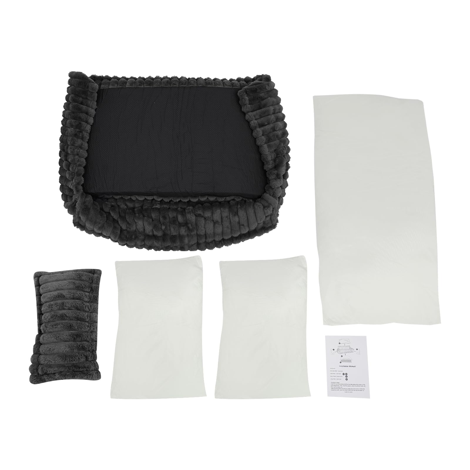 Cama ortopédica para gatos, 100 x 67 x 40 cm, con cojín para mascotas | Cama para gatos para interiores, sofá para gatos, sofá para casas, salón, dormitorio y balcones