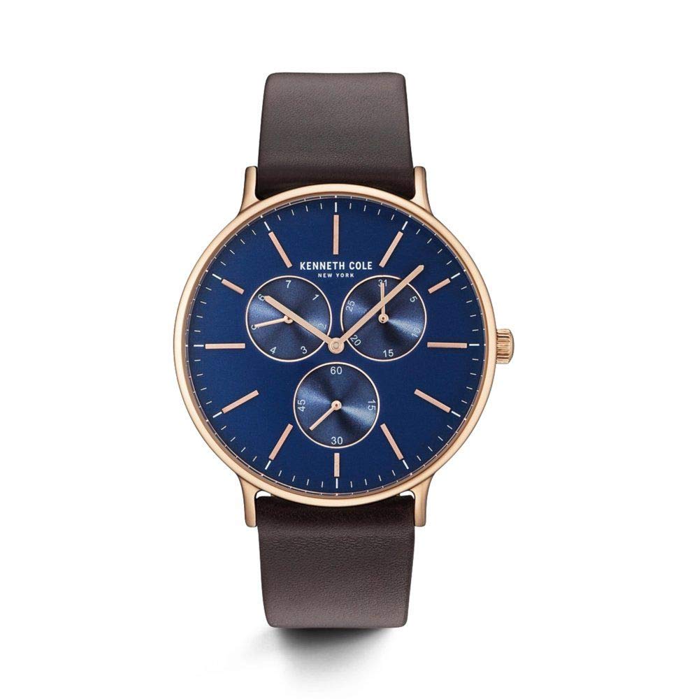 Kenneth Cole New York Orologio Da Uomo In Pelle KC15059005