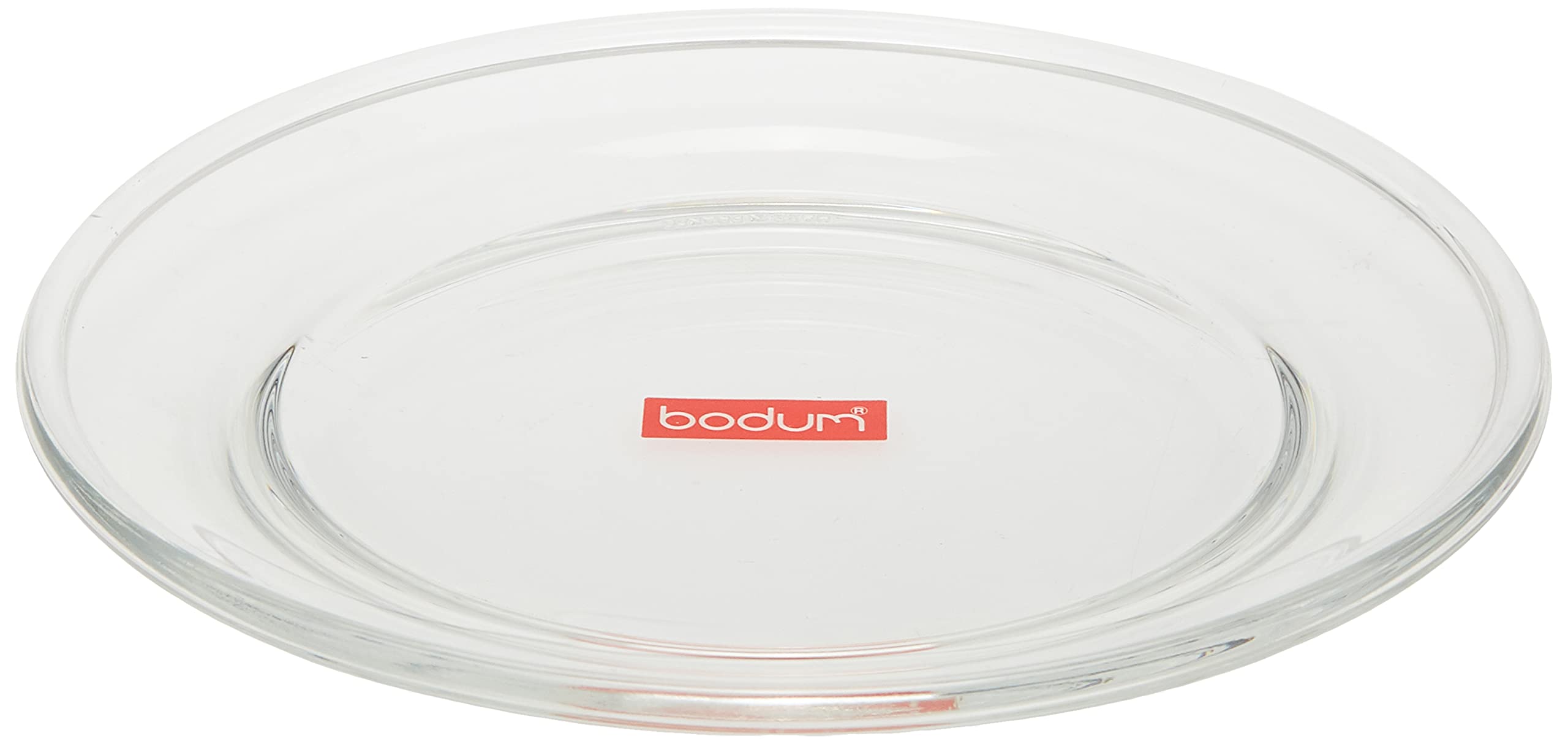 Bodum 2724445932655 Glass Corona Plate - 18 cm,Clear