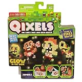 QIXELS Theme Refill Pack - Glow in the Dark Zombies