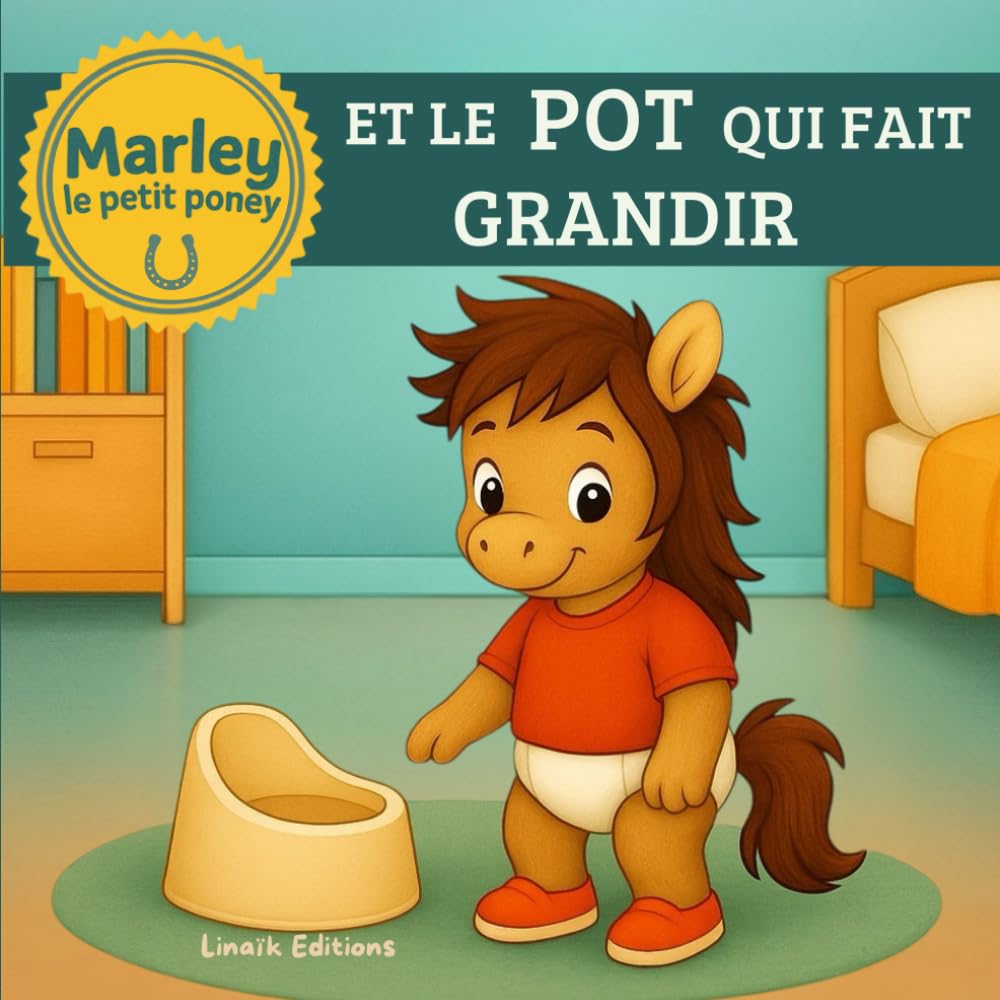LE POT QUI FAIT GRANDIR AVEC MARLEY LE PETIT PONEY: Une histoire tendre et bienveillante pour transformer l'apprentissage du pot en moment de confiance