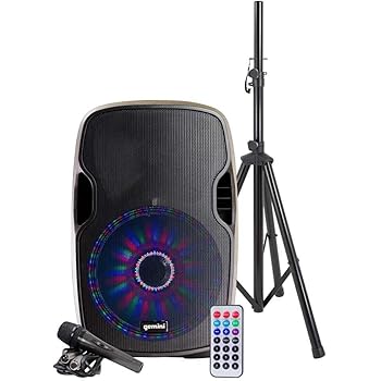 gemini powered speakers 15 inch