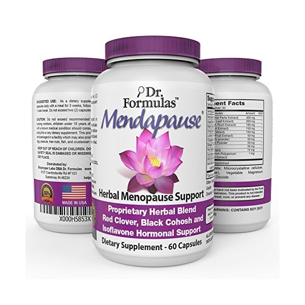 DrFormulas Menopause Supplement, Cream, 60 Count Sensi Living