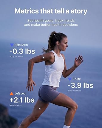 RENPHO Smart Scale for Body Weight, FSA&HSA Eligible, 8-Electrode Digital Bathroom Scale with BMI Body Fat Muscle Mass, Body Composition Analyzer, Larger Platform, MorphoScan Base