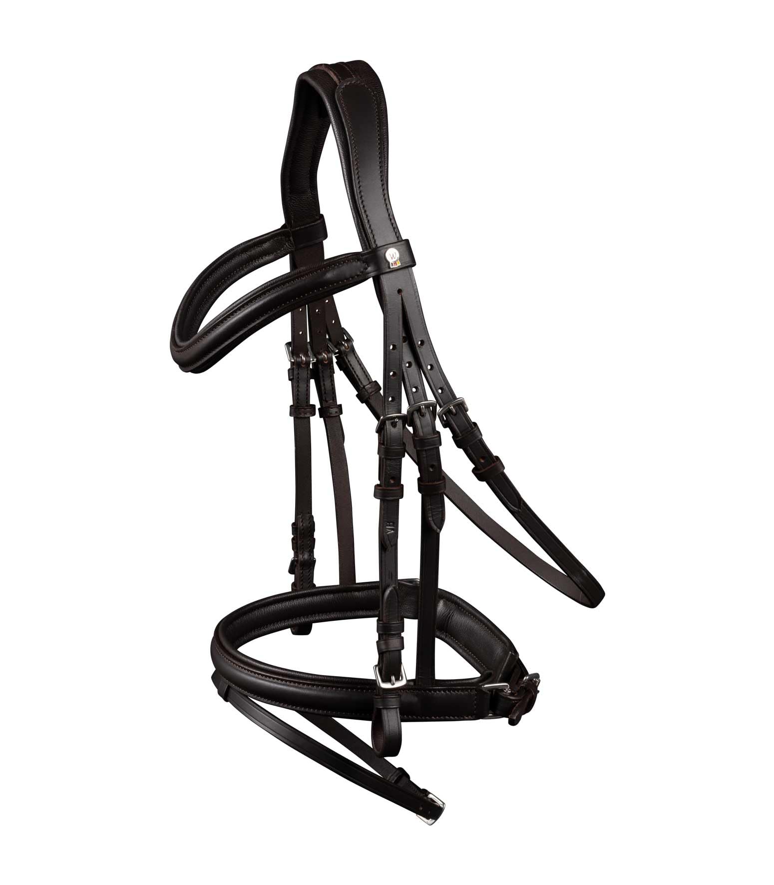 WALDHAUSEN X-Line WB Estocolmo - Brida para trenzas, color marrón