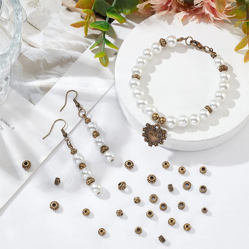 Nbeads K Di Perline In Ottone E Lega, Inlude Perline In Filigrana Perline Europee E Perline Guru A 3 Foro