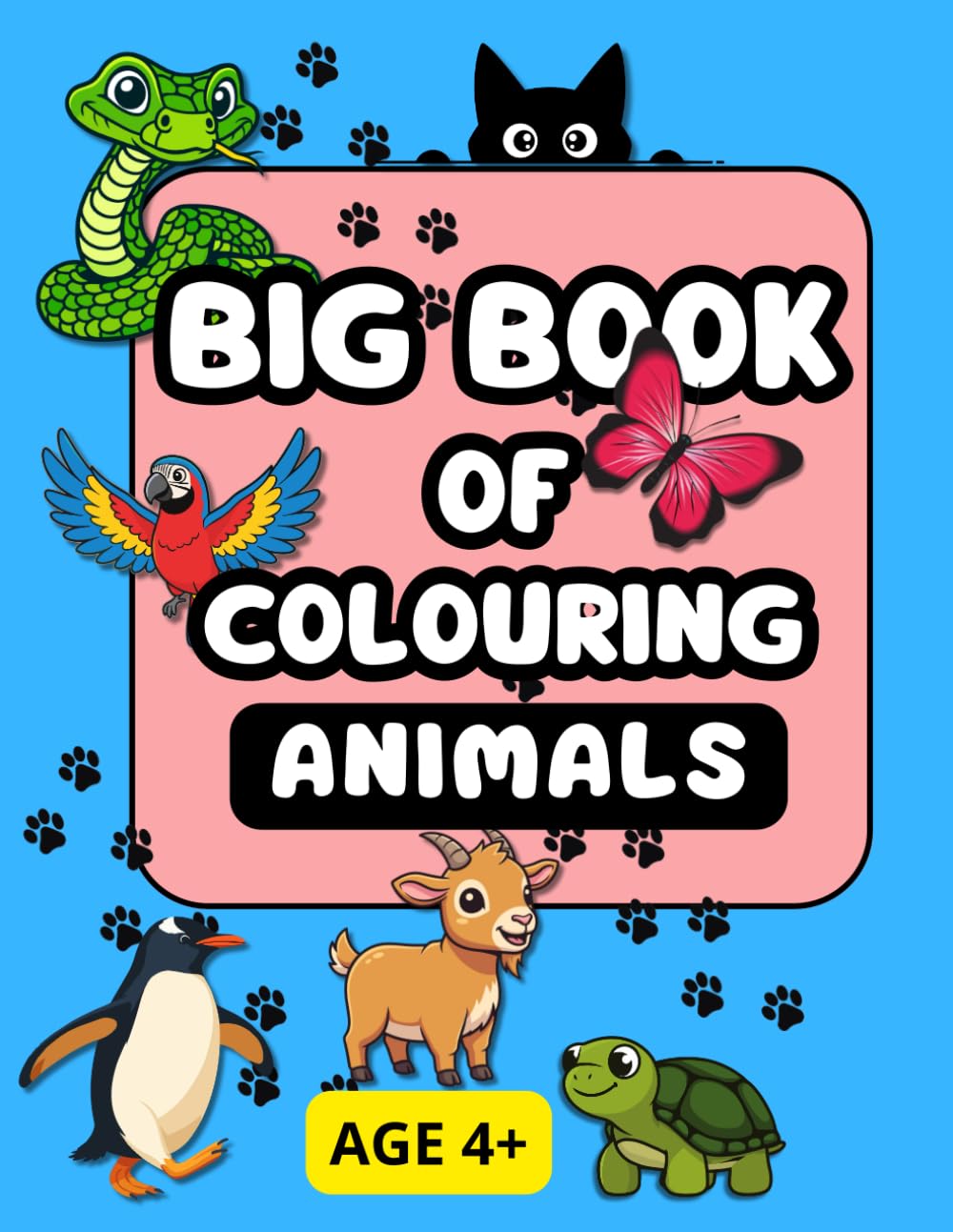 BIG BOOK OF COLOURING: ANIMALS