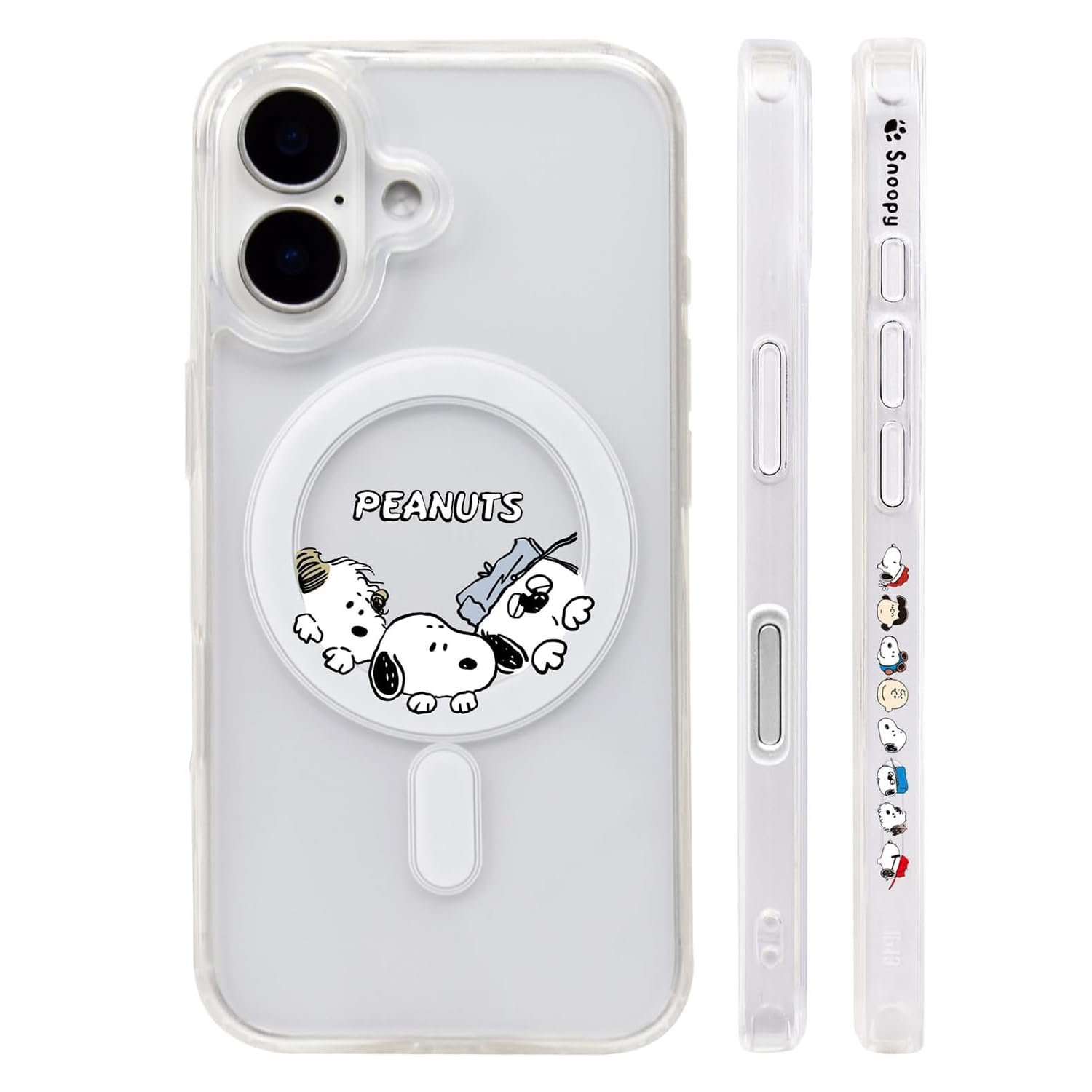 Amazon.co.jp: スヌーピー for iPhone 13 ケース MagSafe 対応