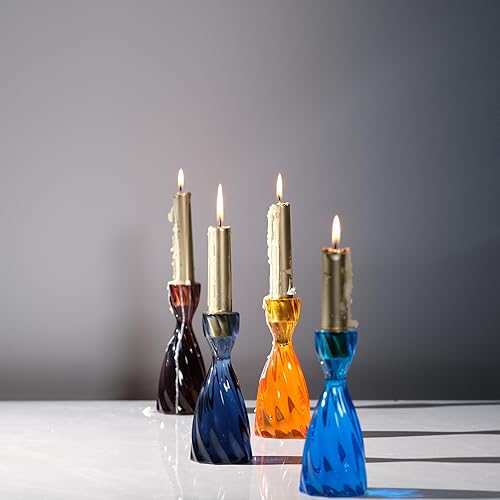 Miniatura 4 de Twizzle Twist - Portavelas decorativo para exhibición de mesa, decoración romántica, decoración estética única para el hogar, regalo de inauguración