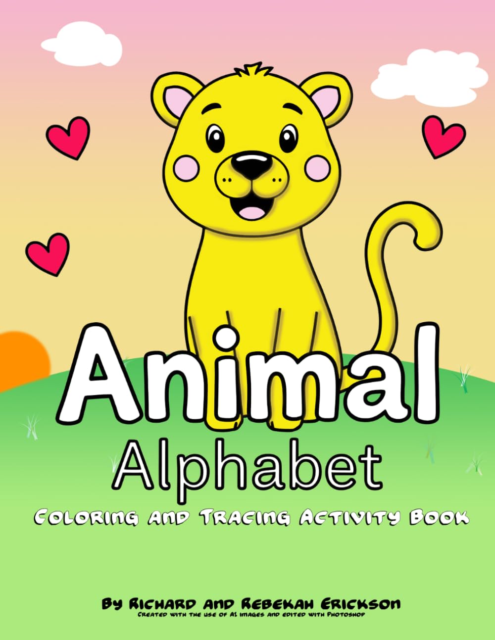 Animal Alphabet: A Coloring and Tracing Activity Book