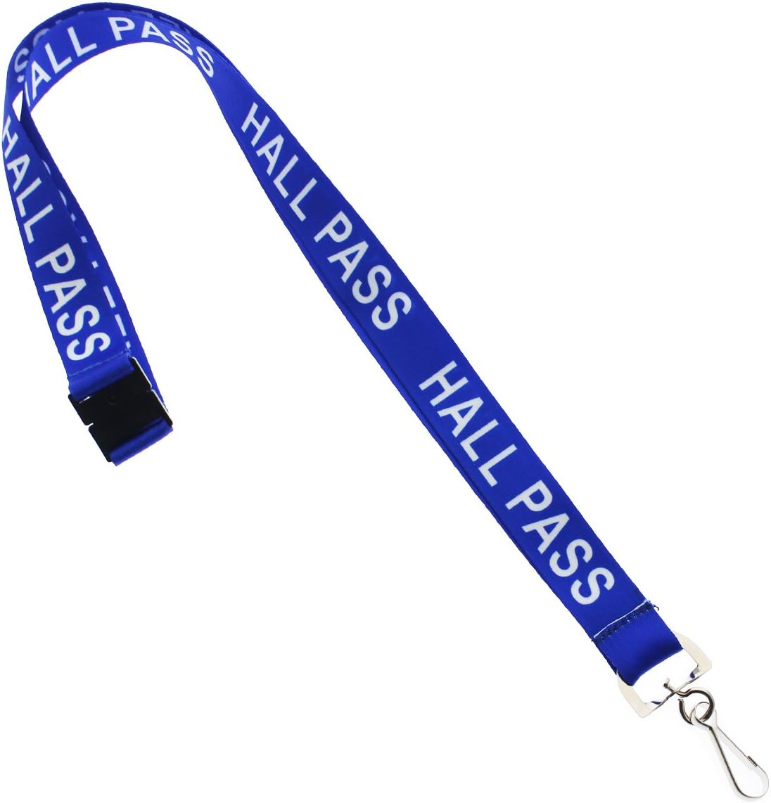 Bulk 36 Pack - Student Hall Pass Lanyards with Unbreakable Card Passes & Safety Breakaway Lanyards (Hall, Bathroom, Library, Office & Nurse) - Classroom/School Supplies for Teachers by Specialist ID