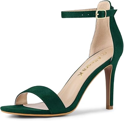 Amazon.co.uk: Stiletto Heel - Green / Fashion Sandals / Sandals u0026 Slides:  Fashion