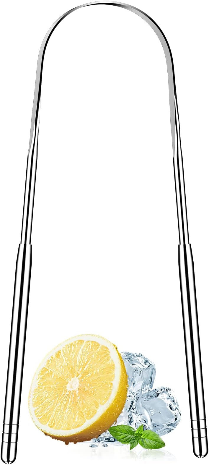 Artcut Tongue Scraper, 1-Pack Tongue Cleaner Toungescraper, Tongue Scrapers for Adults, Kids, U-Shape Tounge Scraper Tongue Cleaners for Oral Health & Fresh Breath, 100% Stainless Steel Tongue Scraper