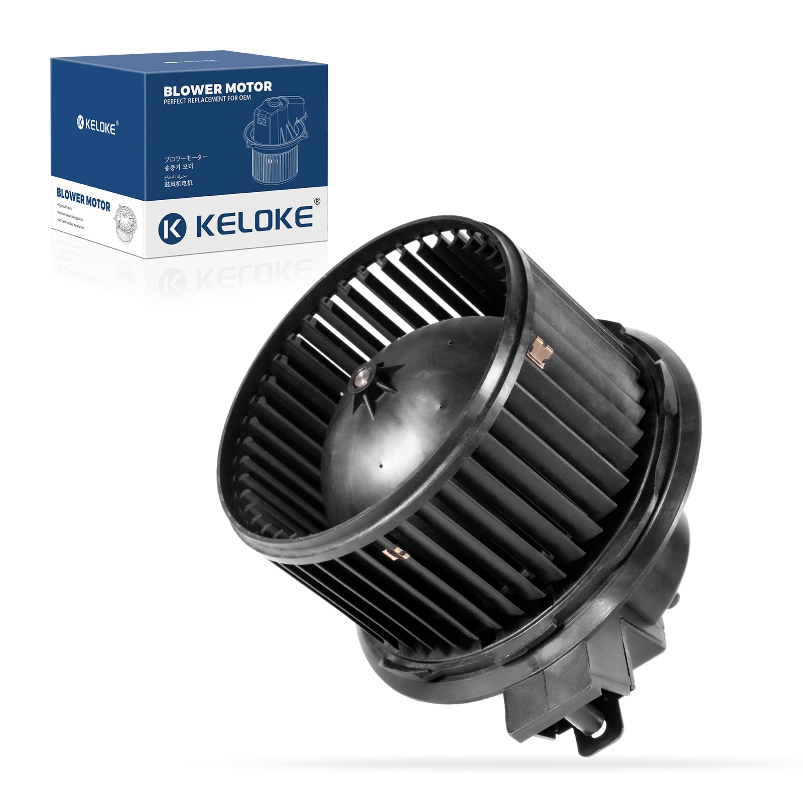 KELOKE Front HVAC Heater Blower Motor Fan Compatible with Ford &amp; Lincoln