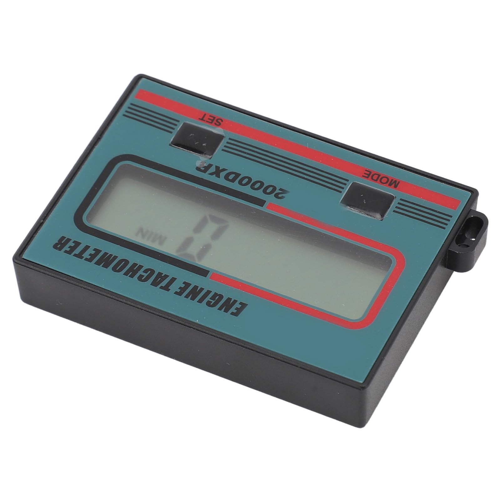 Tragbarer Digitaler Drehzahlmesser mit Induktionsimpuls für Rasenmäher-Kettensägen-Wartungsarbeiter – LCD-Display, 100–30.000 U/min – für Mechaniker und Heimwerker