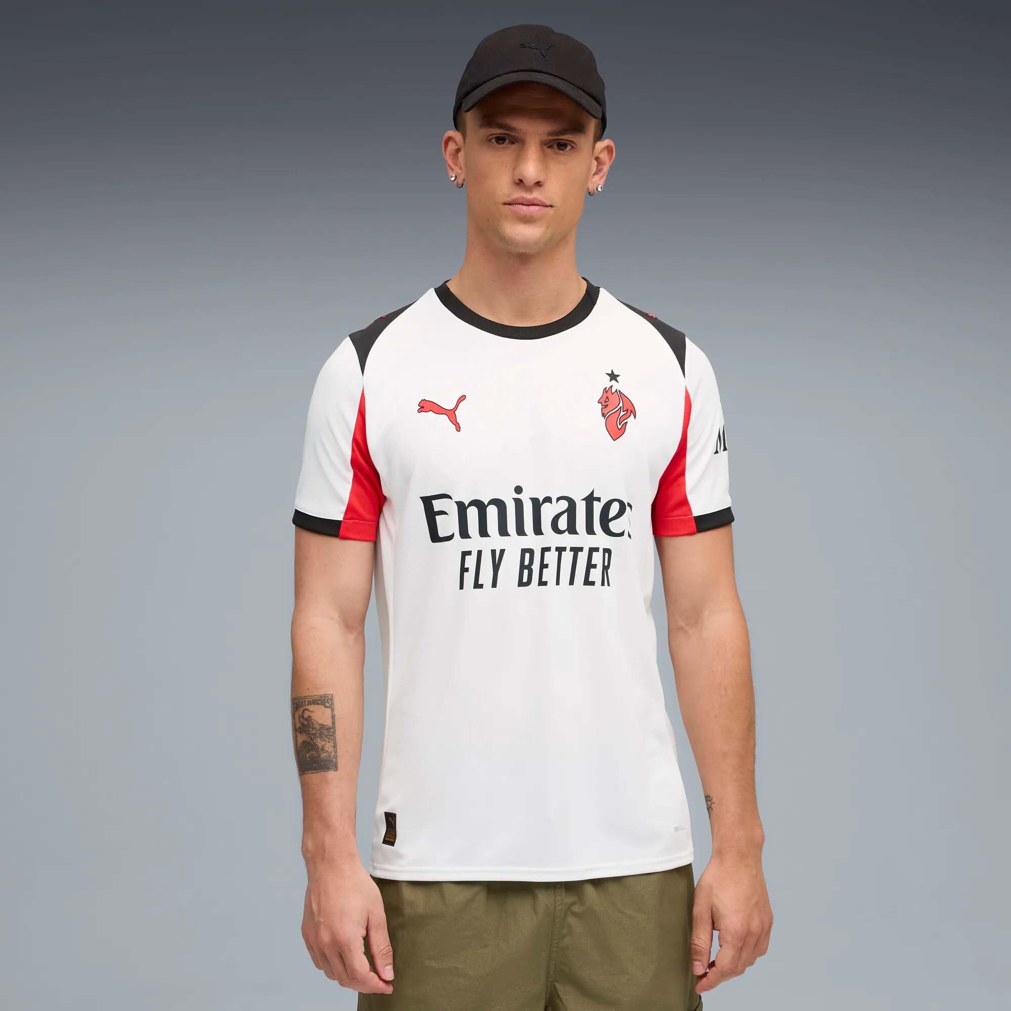 ACM 1899 Maglia Gara Home, Temporada 2025/2026, Camiseta de fútbol, Producto Oficial Unisex Adulto (Pack de 1)