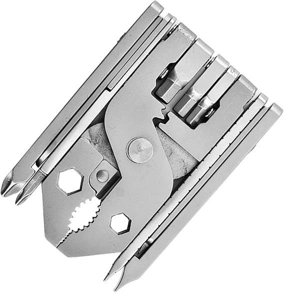 Multitool Pliers, 25 in 1 Heavy Duty Foldable Pliers, Stainless Steel Compact Tool with Scissors and Screwdriver for Camping Survival Gifts for Man