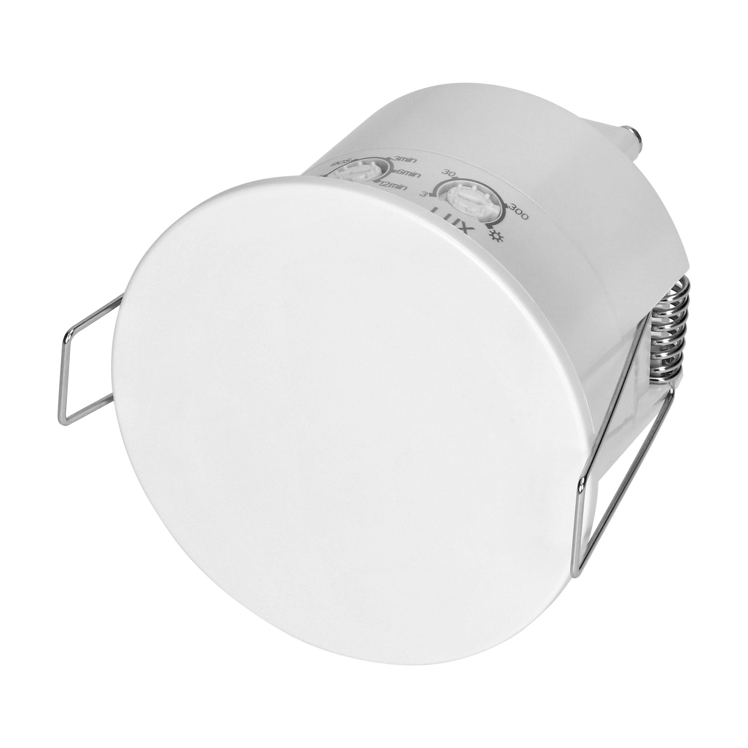 Ultrasonic High Frequency Flush-Mounted Motion Sensor IP65 24 GHz, Suitable for LED, White