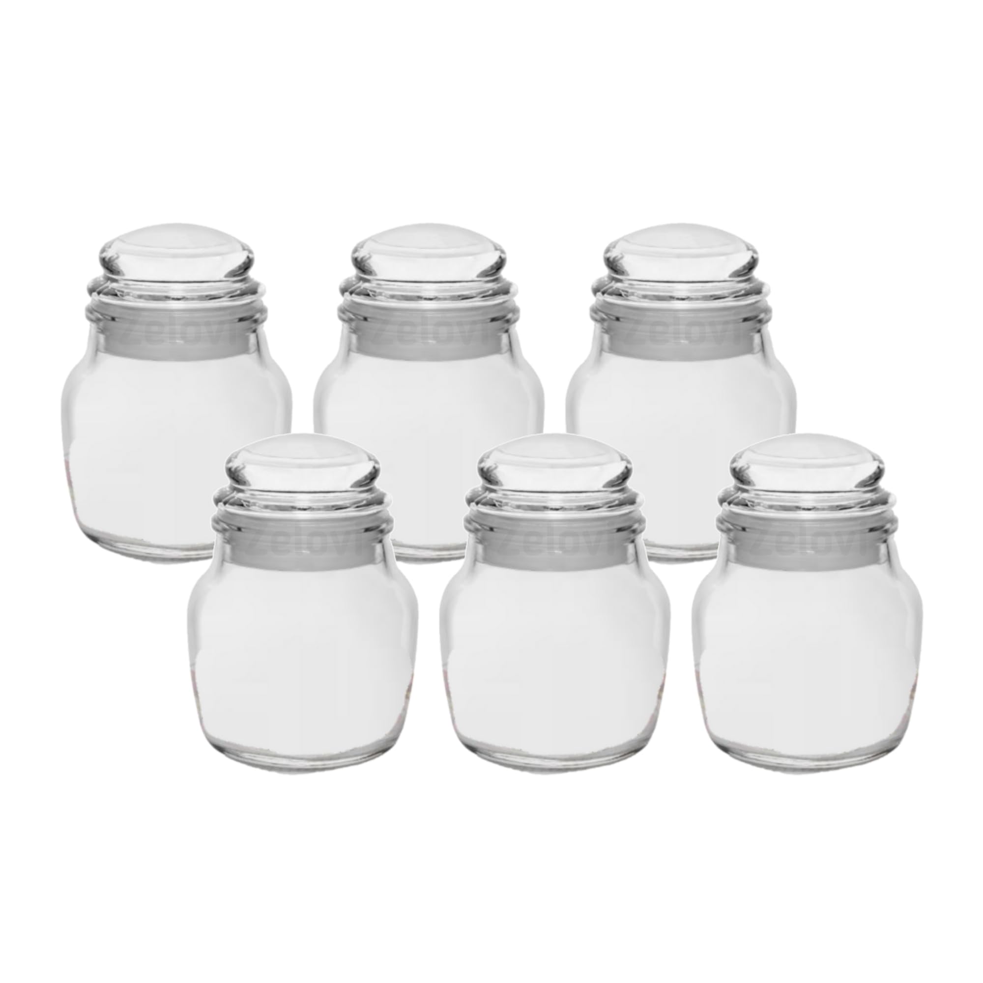ZELOVI 6-Pieces 145ml Spice Storage Glass Jar, Kitchen Storage Jars, Honey Jar and Container, Spice Masala Jar - Airtight Lid with Rubberised Silicone Stopper (Pop Jar, 145ml, Set Of 6) (B0DFTND7XQ) Amazon Price History, Amazon Price Tracker