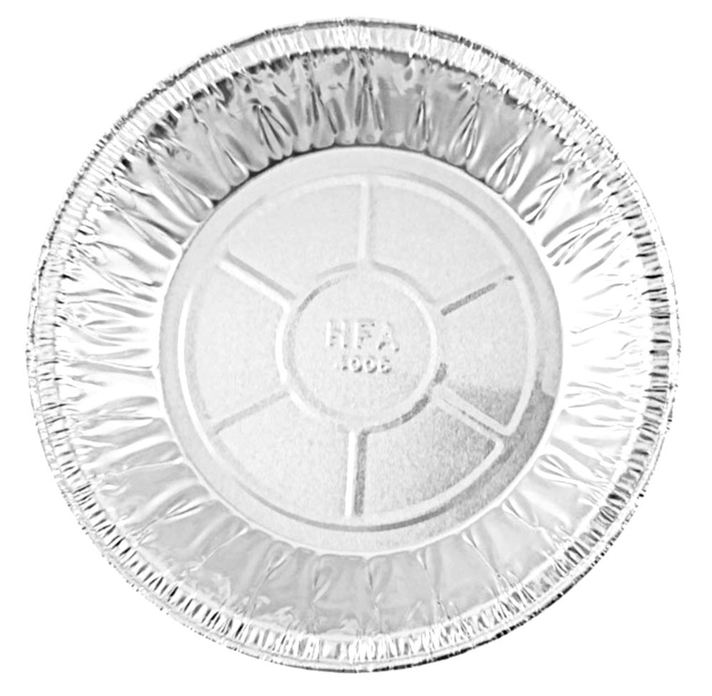 Pactogo Mini-Kuchenformen aus Aluminiumfolie, 15,2 cm, Einweg-Backblech mit transparenten Scharnierbehältern (300 Sets)