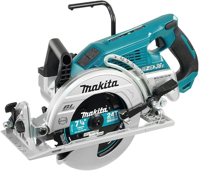 Makita DRS780Z Twin 18V (36V) Li-ion LXT Brushless 185mm Circular Saw - Batteries and Charger Not Included