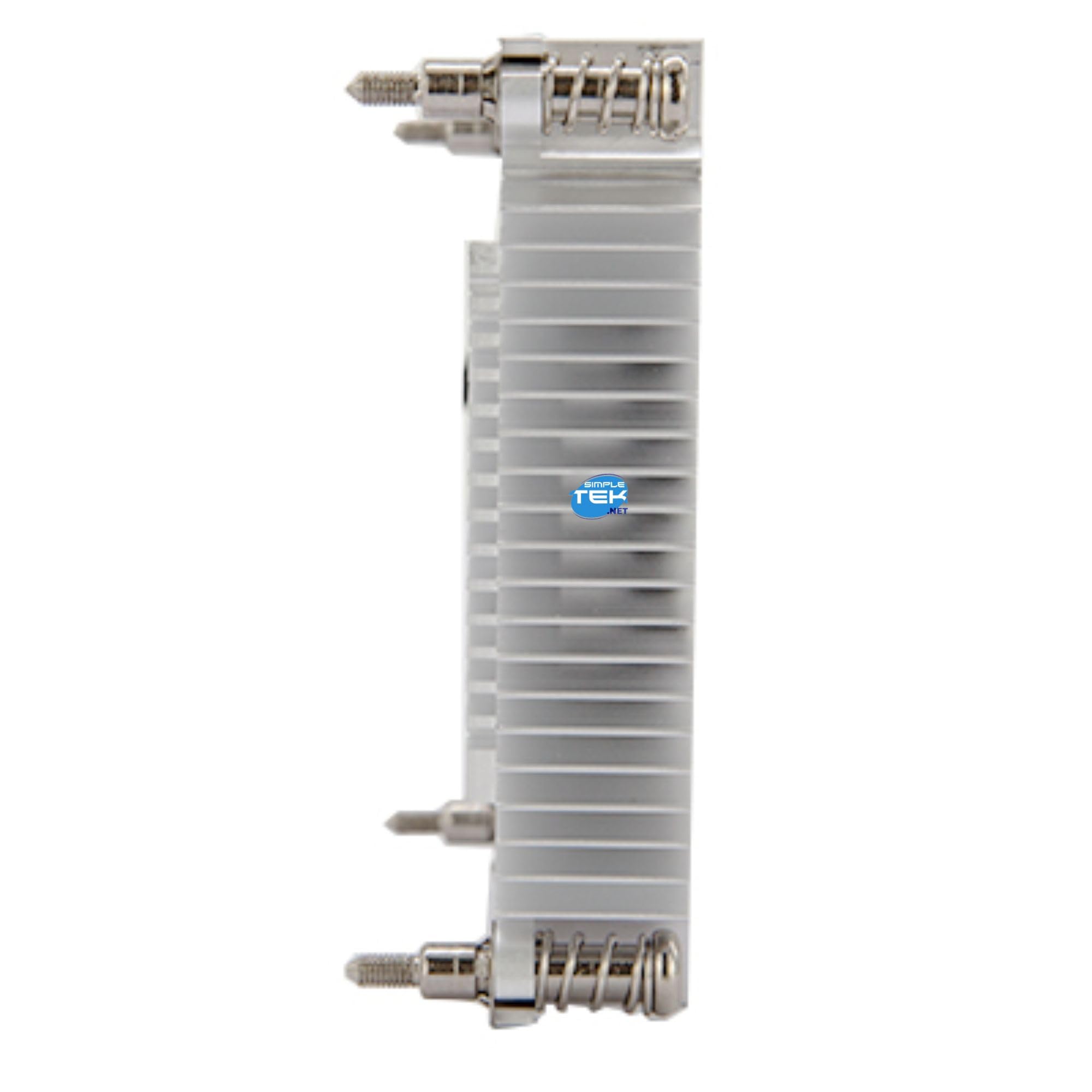 SIMPLETEK - Dissipatore CPU Low Profile 23mm 75W TDP | LGA 1200 1150 1151 1155 1156 | Ideale per HTPC e SFF