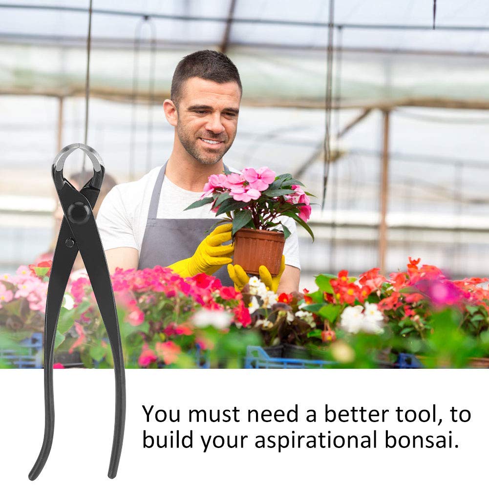 Manopola di taglio in lega di zinco del ramo Manopola di taglio del ramo con strumento da giardino per albero da bonsai con bordo arrotondato Strumento da 210 mm / 20.3 cm