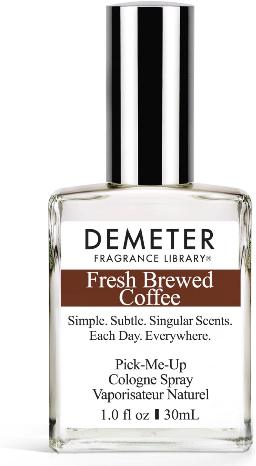 Natural Perfume Spray Cologne for Women and Men, Fresh Brewed Coffee, 1 oz