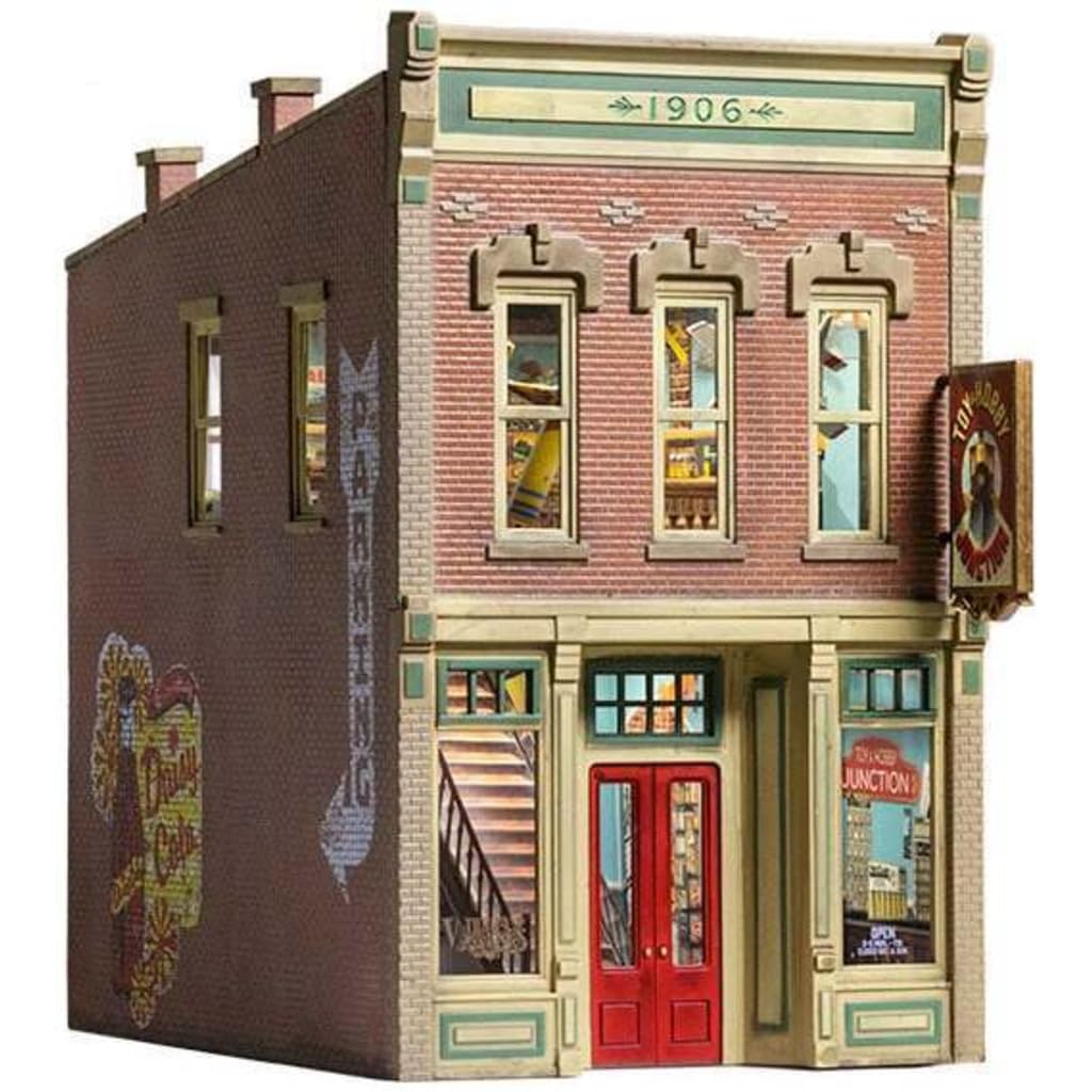 WOODLAND SCENICS O Gauge Toy & Hobby Junction Building WDS5874