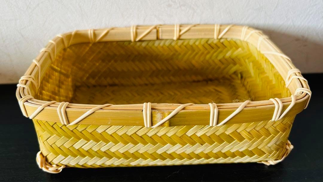 竹泉作 虫籠花入 竹細工 工芸 共箱無し 茶道具 竹泉作 虫籠花入 竹細工