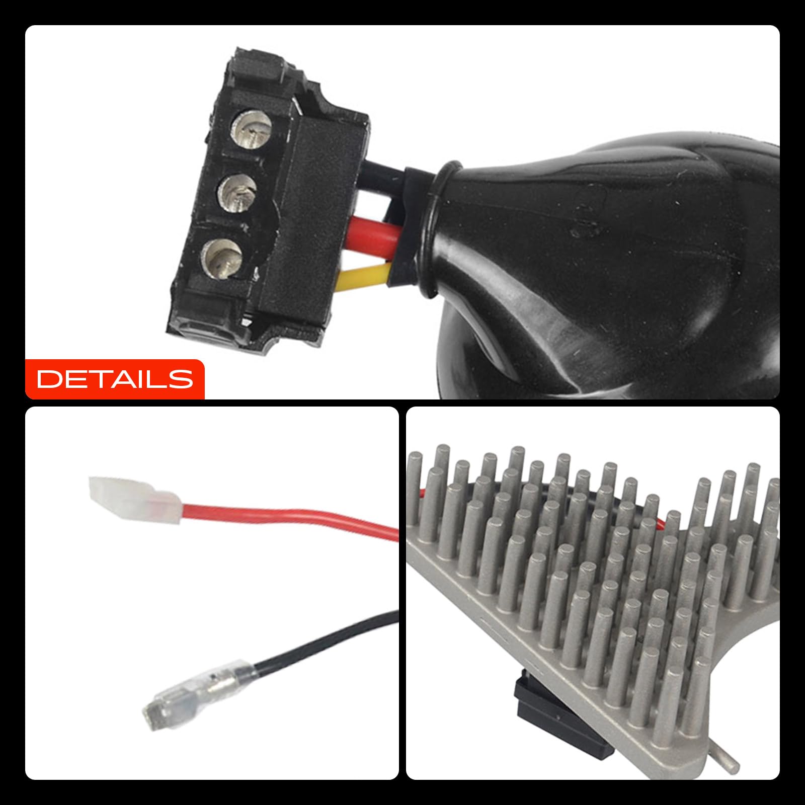 Frankberg Regolatore del ventilatore centralina di controllo del motore | Compatibile con: Coupé C124, Berlina W124, Classe E W124, Classe E Modello T S124, Classe E Coupé C124, A124 Cabriolet