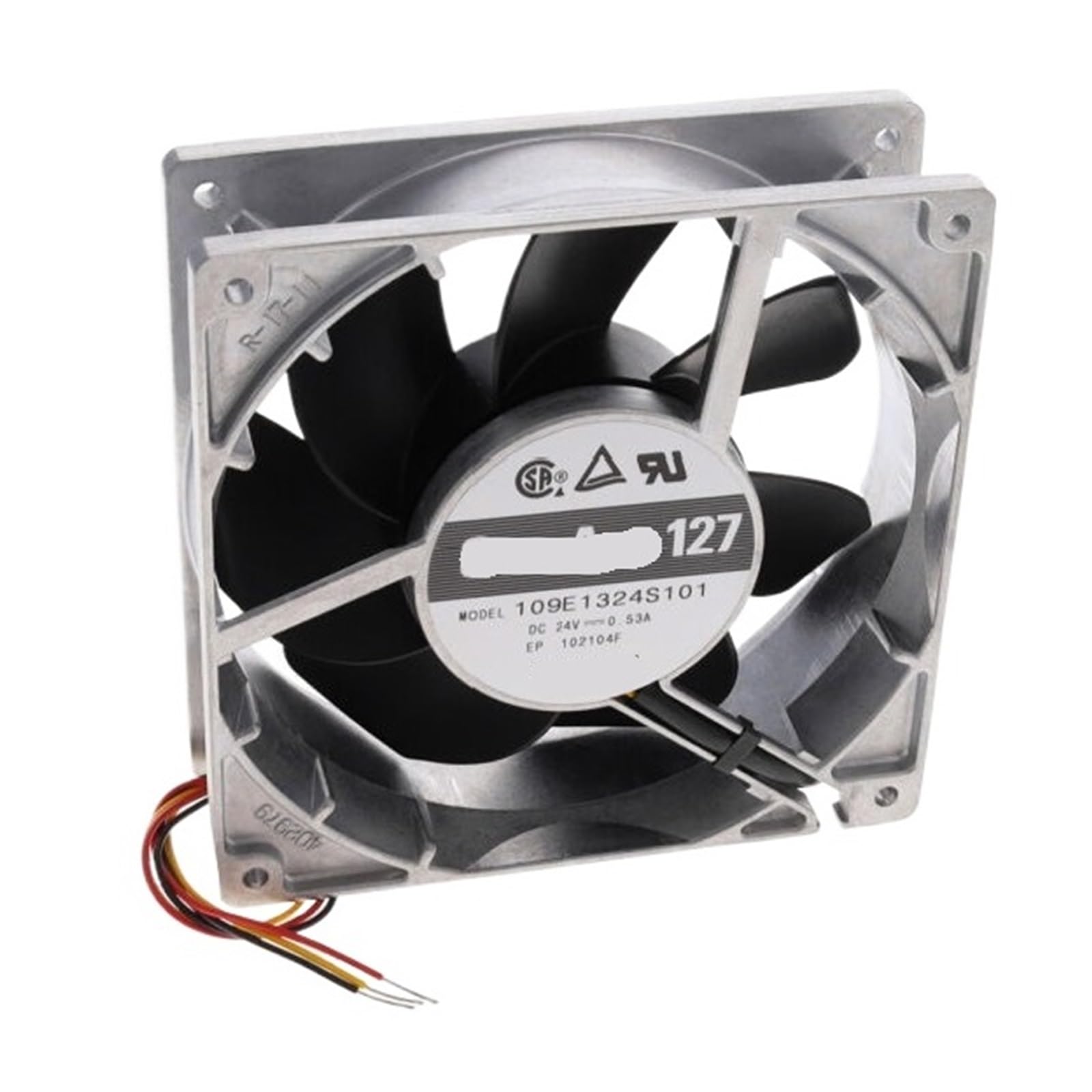 Ventilateur 127X127X38mm puissant de 26,4W assurant un débit d'air à 4550RPM