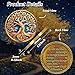 Tree of Life 2 Year Sobriety Coin, Recovery & Growth AA Medallion, One Year Golden Sober Coin for Addiction Recovery, Alcoholics Anonymous Sober Gifts for Women Men Sponsor