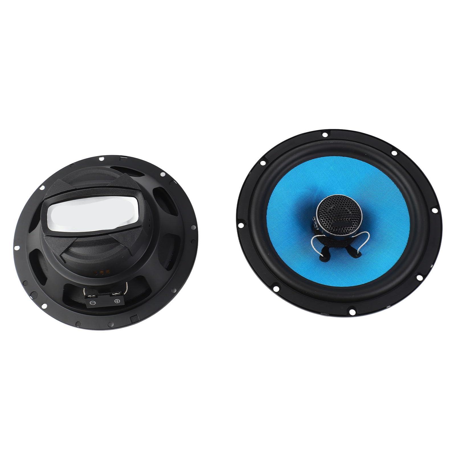 Drfeify 6,5-calowe Głośniki Samochodowe z Włókna Szklanego 2-drożne Głośniki Samochodowe 30 W 4 Ohm Pełny Zakres 60 Hz do 20 KHz 91 DB Głośnik W Drzwiach Samochodu do Automatycznej Aktualizacji Stereo