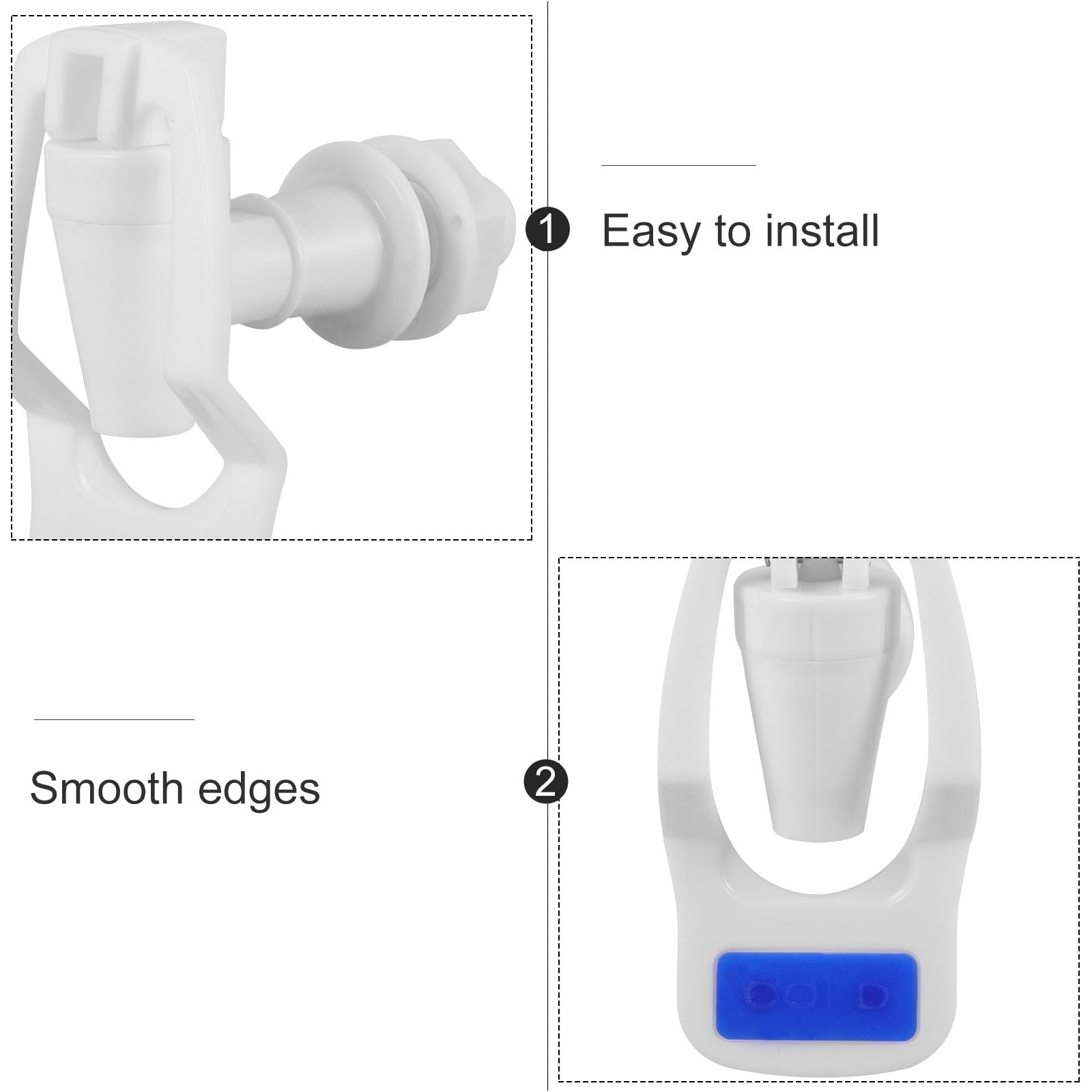 Angoily Car Water Dispenser Faucet Replacement Tap Compact Cooler Valve Easy Installation for Vehicle Drinking Water Outdoor Use - Image 4