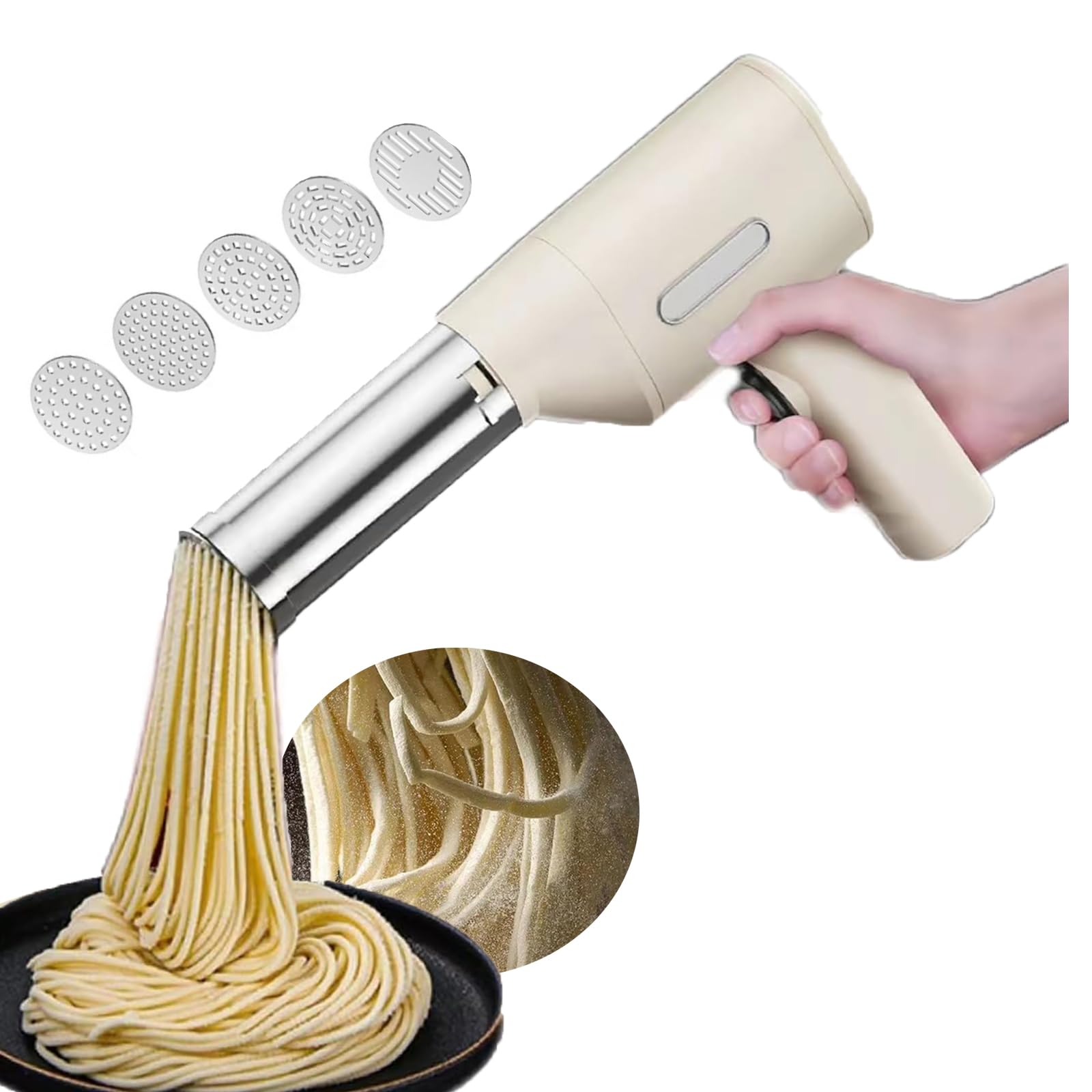 Machine à pâtes électrique portative pour repas conviviaux en famille