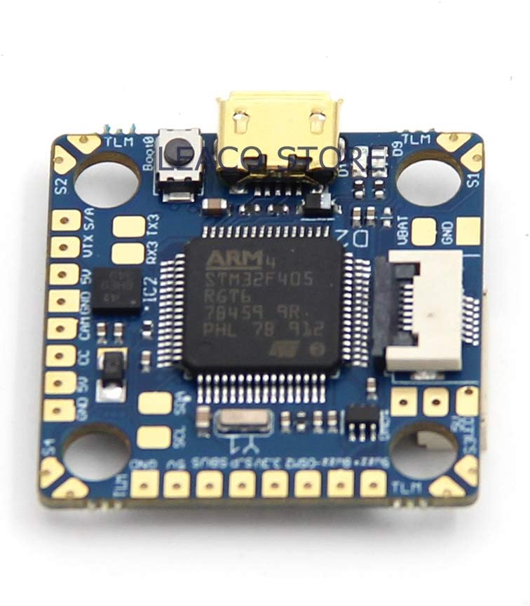 Airbot Omnibus F4 Nano v7 AIO Flight Control for FPV Based on F405 MCU Supports 6X UART for Quadcopter Drone leaco