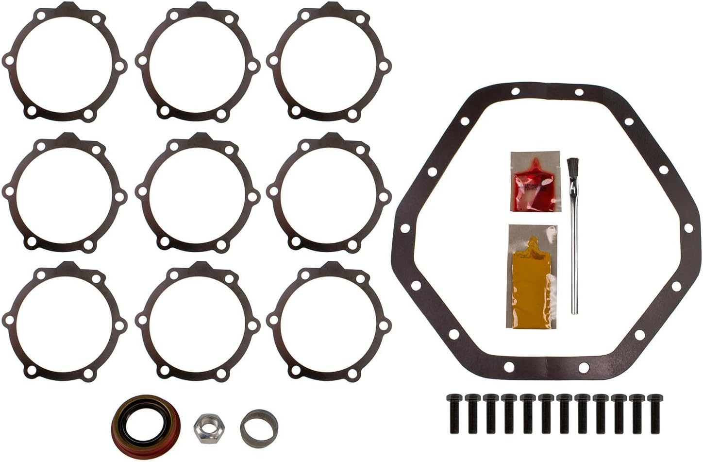 Motive Gear GM10.5IKL Differential Gear Install Kit for GM 10.5" 14-Bolt, 4.10 & Down, Install Kit, Replaces: Ratech 148K, Revolution 25-2023B, Richmond 83-1064-B, Yukon MK GM14T-B