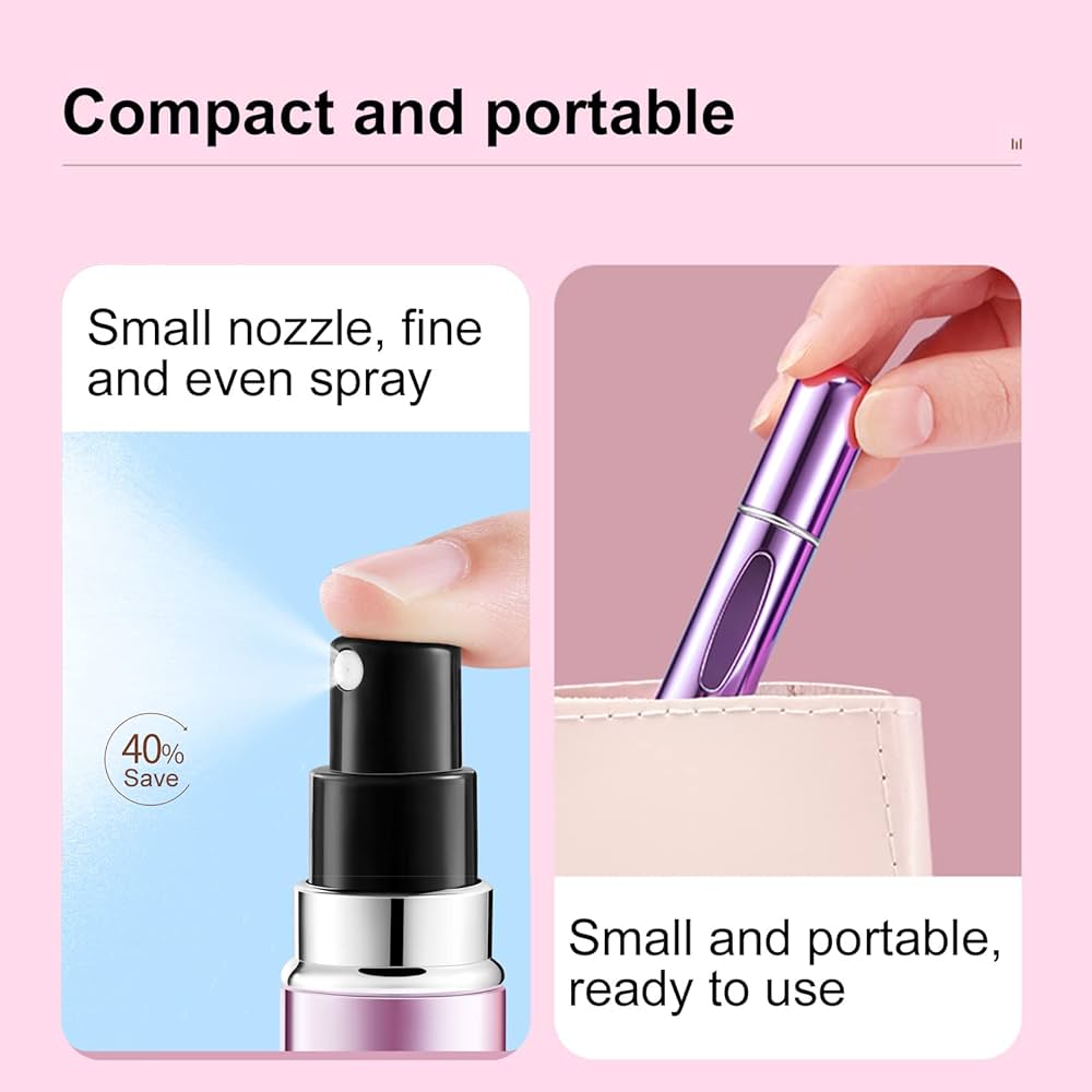 Amazon.com: Portable Mini Perfume Atomizer Bottle, Atomizer