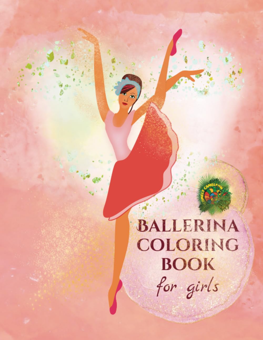 Ballerina coloring book for girls: Dance and ballet book for children 4 ...